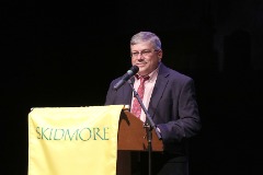 Jones at the 2017 Skidmore Athletic Awards Ceremony.